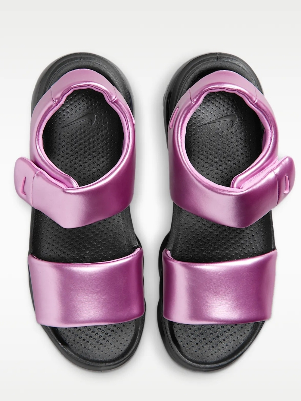 Sizes 6 To 11 Nike Air Max Latest Trend Comfy Platform Magenta Sandals Shoes - Picture 2 of 8
